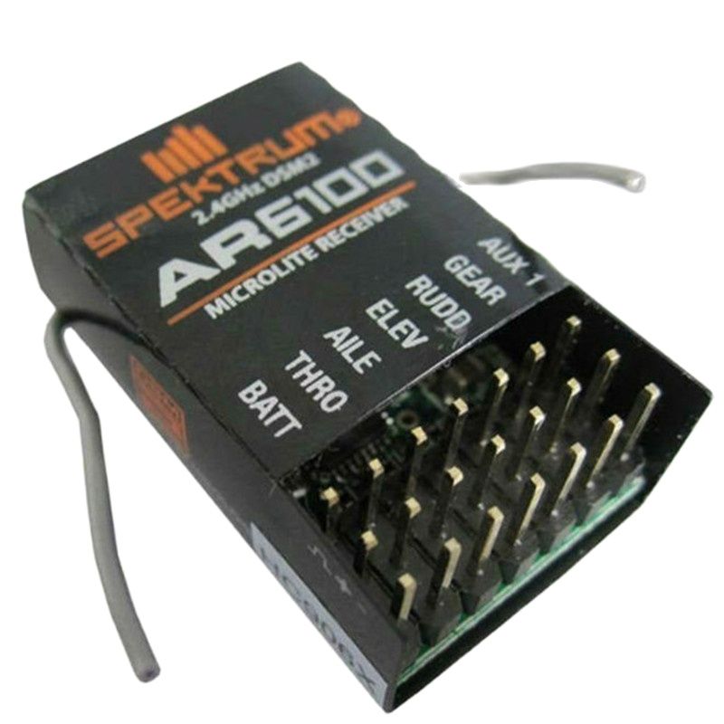 Rc Hobby Shops - AR6100 DSM2 6CH 2.4GHz Ricevitore per