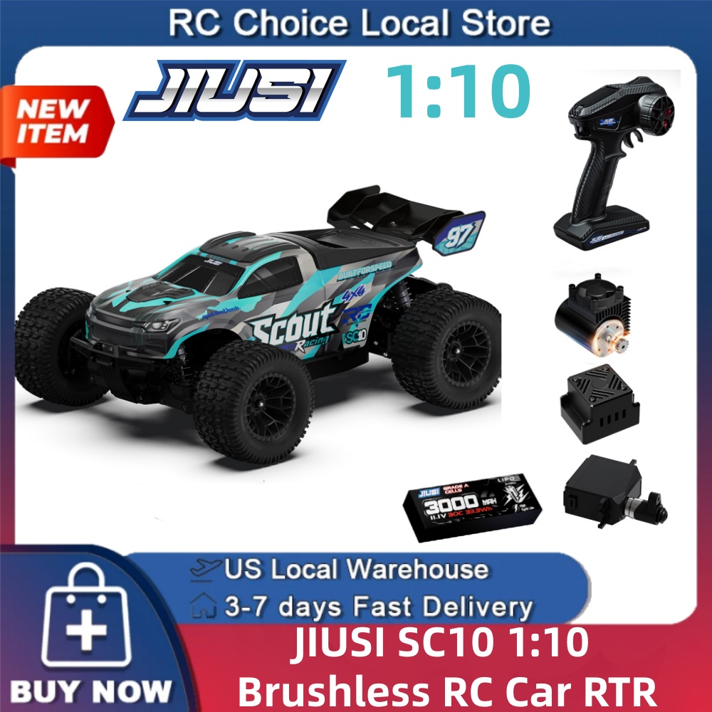 JIUSI SC10 1/10 Auto RC Brushl - Rc Hobby Grade Truck recensione e prezzo